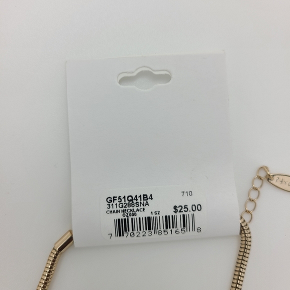 Gold Chic Rope Necklace - Picture 3 of 3